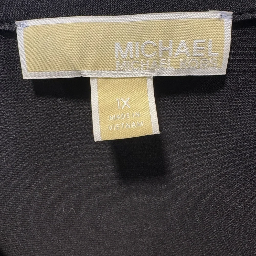 Michael Kors Elegant Black Blouse